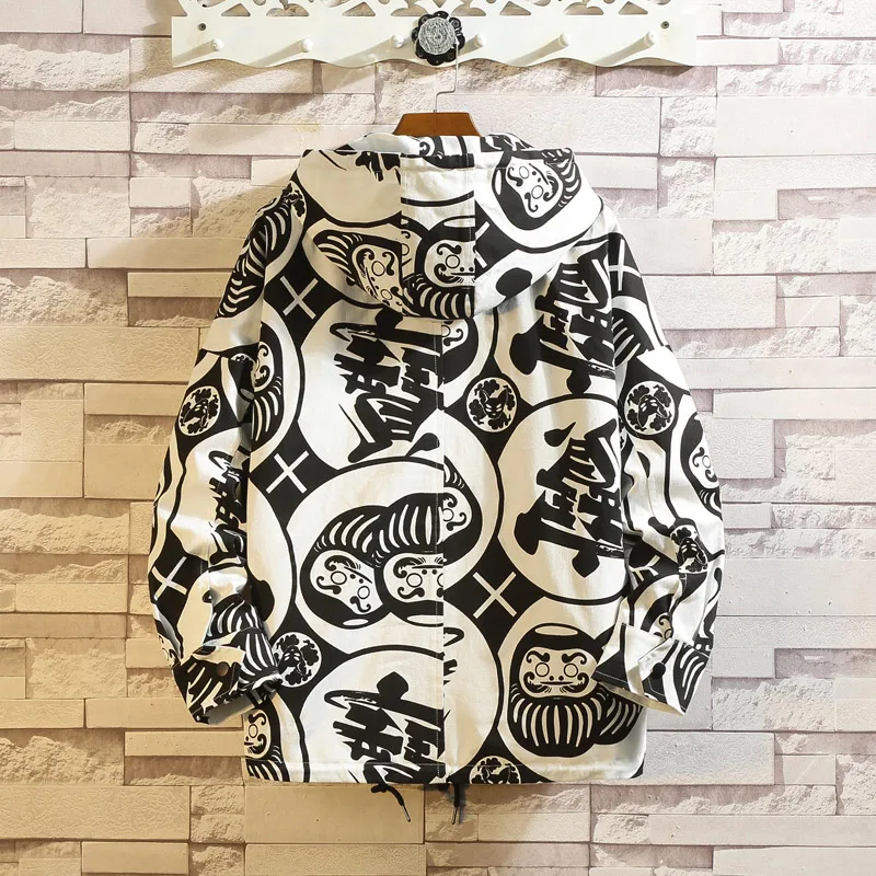Batmo осеннее Новое поступление мужская повседневная куртка с капюшоном, модная Персонализированная Мужская куртка с принтом большого размера, размер M-5XL