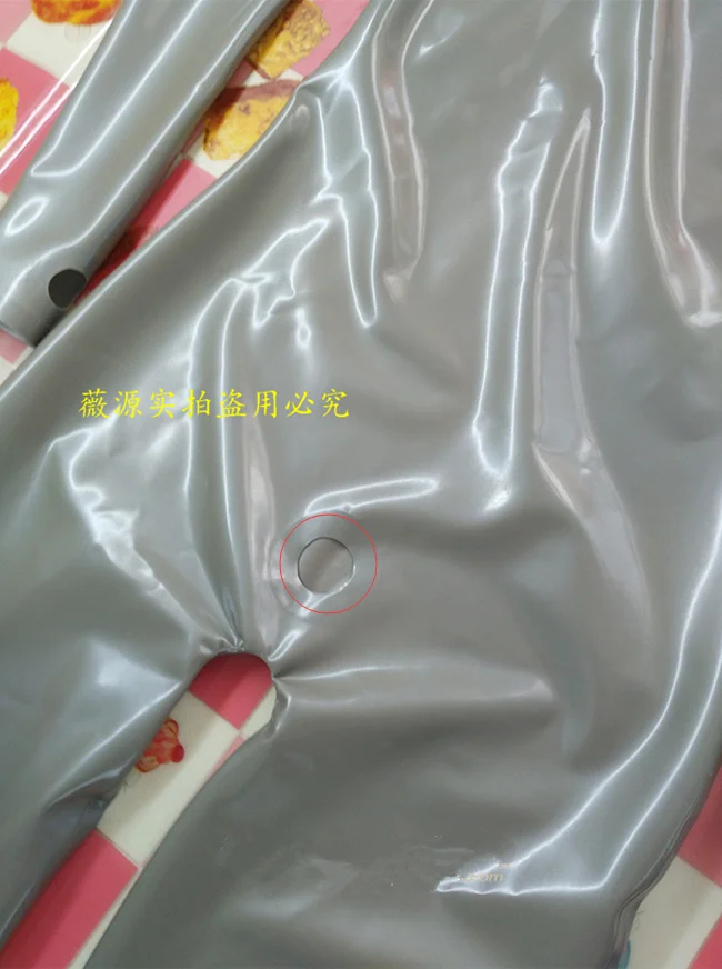 Neck-Entry-Silver-Full-Body-Latex-Catsuit-Rubber-Fetish-Bodysuits-Open-Small-Hole-for-Condom-1