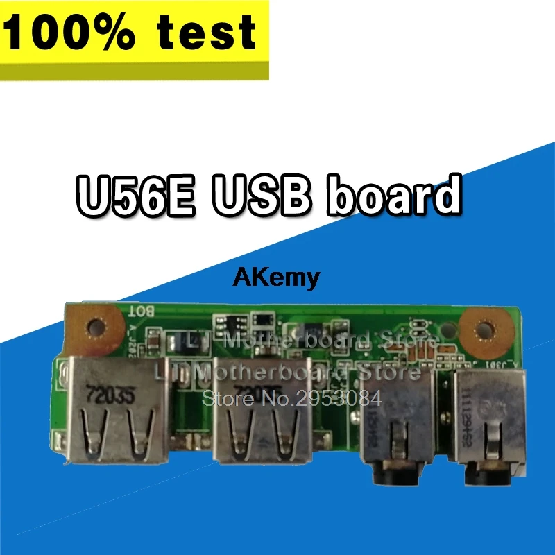 New original For Asus U56E A56E -USB board photo