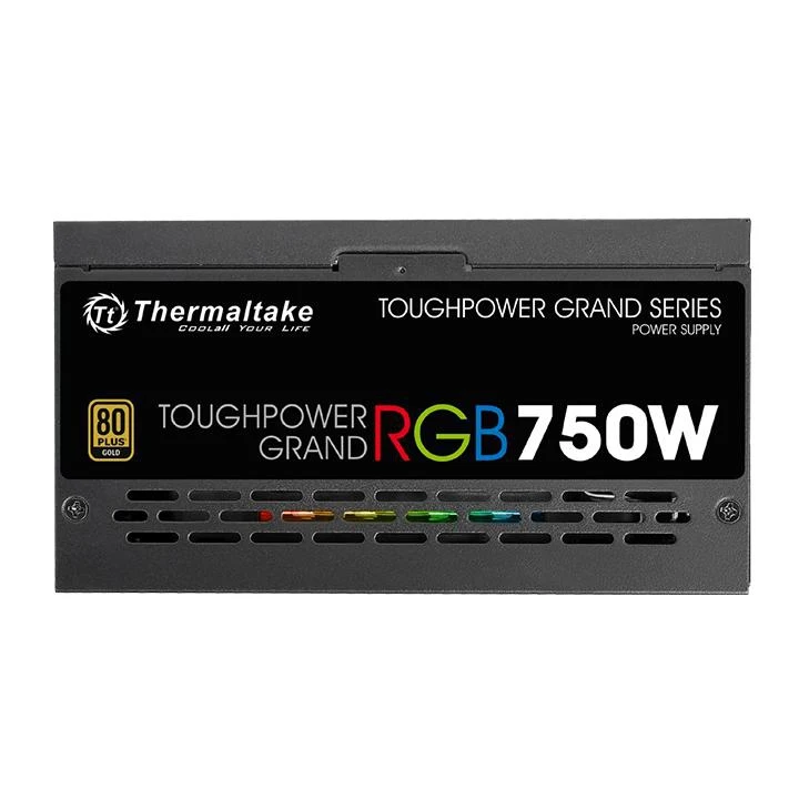 Блок питания Thermaltake ATX 750W Toughpower Grand RGB 80+ gold(24+4+4pin) APFC 140mm fan color LED