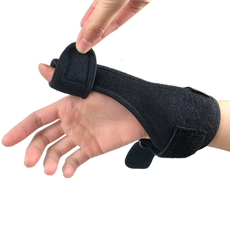1pcs Wrist Support Thumb Cover Left / Right Hand Gym Fitness Breathable Compression Forearm Wrap Belt Strap Protector