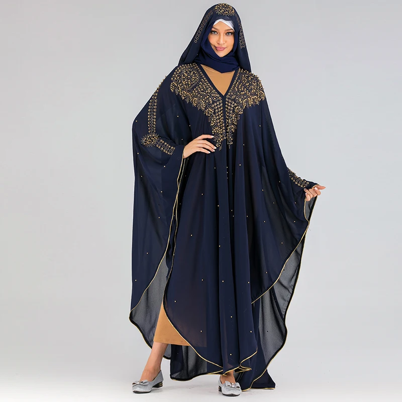Кимоно размера плюс, Дубай, кардиган «абайя», мусульманский хиджаб, платье, турецкая исламская одежда для женщин, кафтан, кафтан, халат, Djelaba Femme