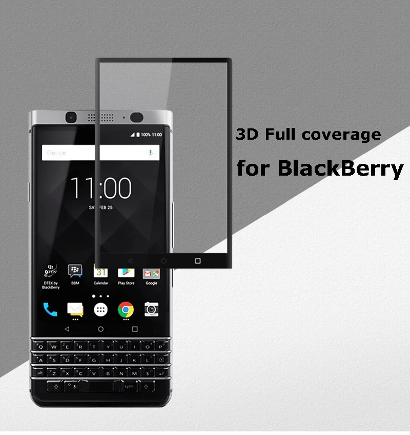 Закаленное 3d-стекло для BlackBerry KEYone Высококачественная защитная пленка