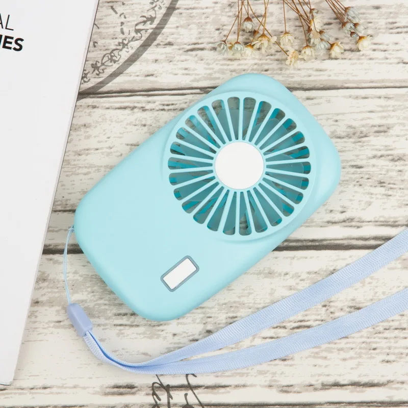 

New Style USB Rechargeable Camera Fan Outdoor Portable Ultra-Thin Hand-Held Mini Macarons Pocket Fan