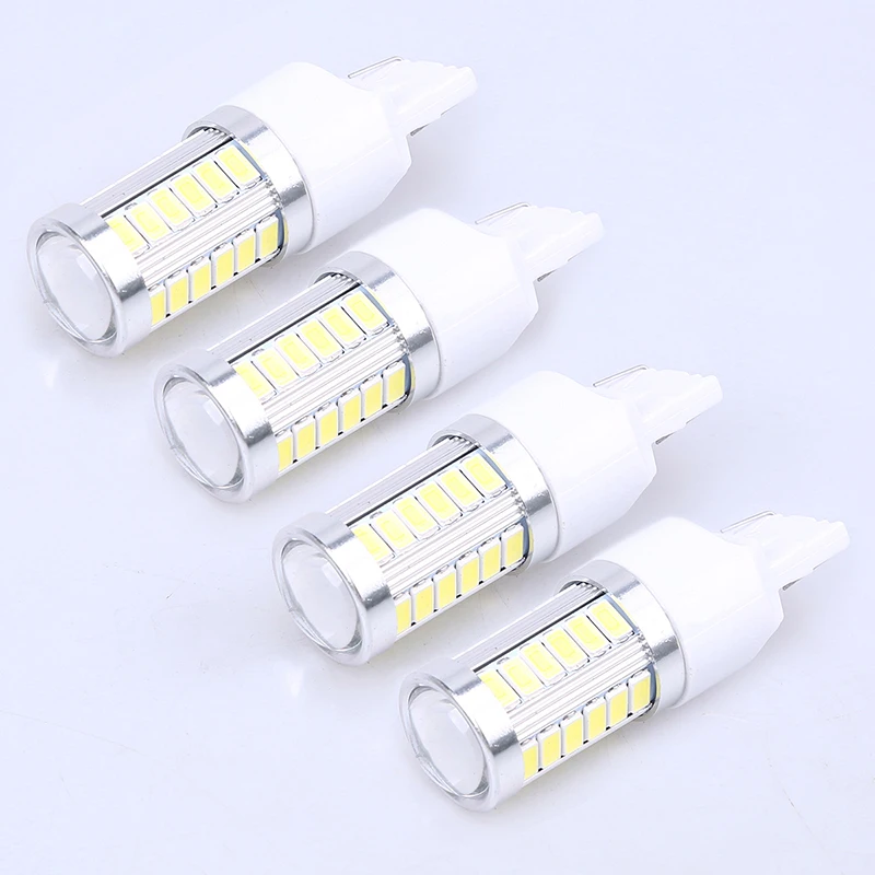 Универсальные автомобисветильник светодиодсветодиодный лампы 4x T20 7440 33