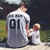 Family Matching Clothes Fashion Big Little Man Tshirt Daddy And Me Outfits Father Son Dad Baby Boy Kids Summer Clothing Brothers ► Photo 3/6