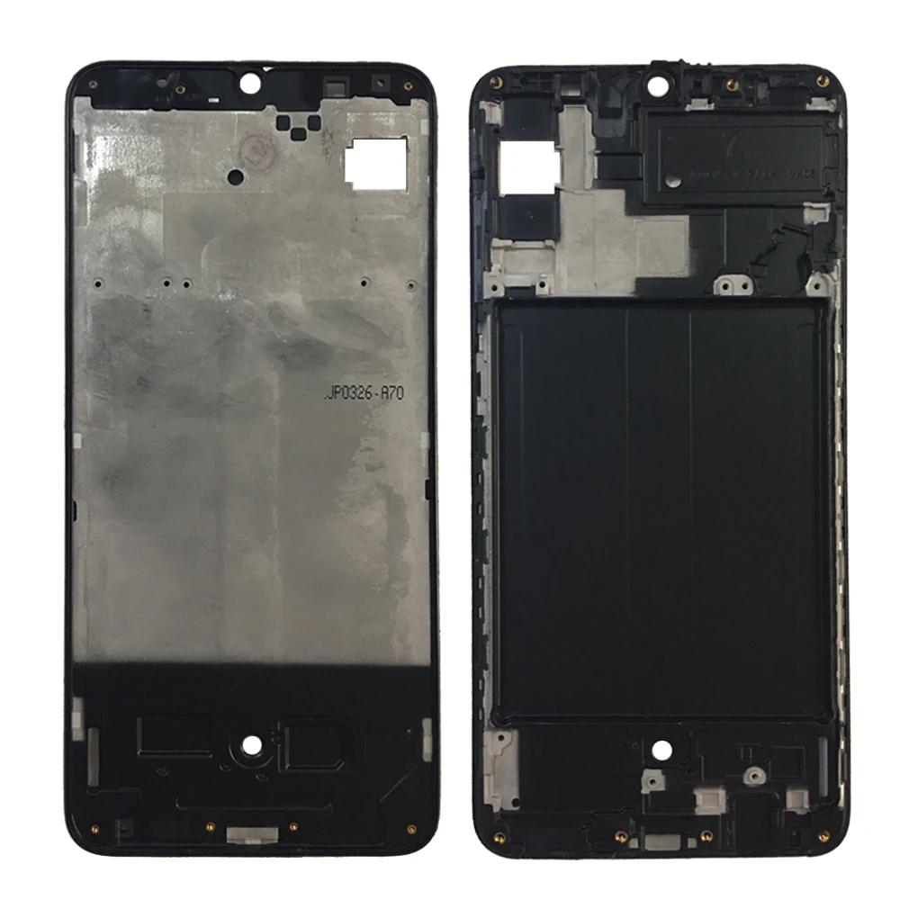 Для Samsung Galaxy A70 A705 A705F SM Передняя ЖК рамка Панель задняя панель Корпус крышка с