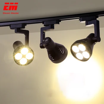 

Modern Led Track Lights 220V E27 Track Light Lamp Rail Lighting Fixture 35/40W Spotlights Spot Light Lamps for Home ZGD0002