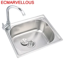 Inox Lavandino Banheiro Zlewozmywak Ze Stali Nierdzewnej кран Inoxidable Куба Pia Cozinha Fregadero De Cocina Кухня раковина