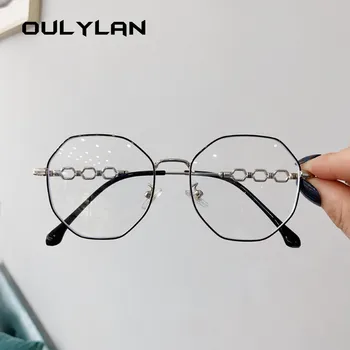 

Oulylan Classic Anti-blue light Glasses Frame Women Clear Lens Eyeglasses Design Spectacle Frames Men Transparent Myopia Eyewear