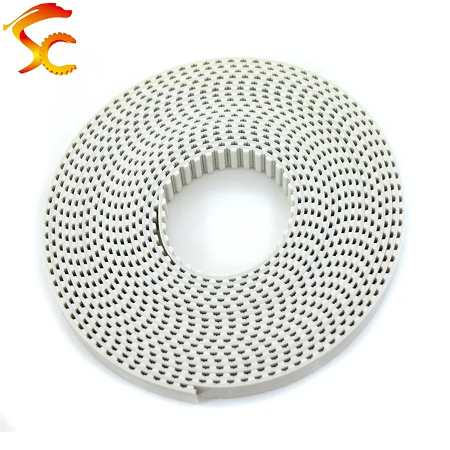 Gt2 Distributieriem Walfront 3D Printer 10 Meter 2GT 6 Open Ended Pu Breedte 6mm Riem Voor Reprap Cnc Witte Stalen Kern Accessoires 624381509