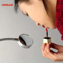 Зеркало для макияжа, портативный светодиодный Настольный светильник, сенсорный выключатель, защита для глаз, Настольный светильник, 3 режима, с регулируемой яркостью, с зарядкой от USB