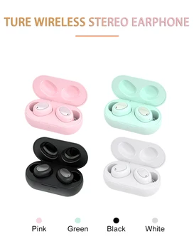 

TWS Bluetooth 5.0 Headset Smart Press Automatic Automatic Power On Press Control Bluetooth Earbuds For iphone xiaomi huawei