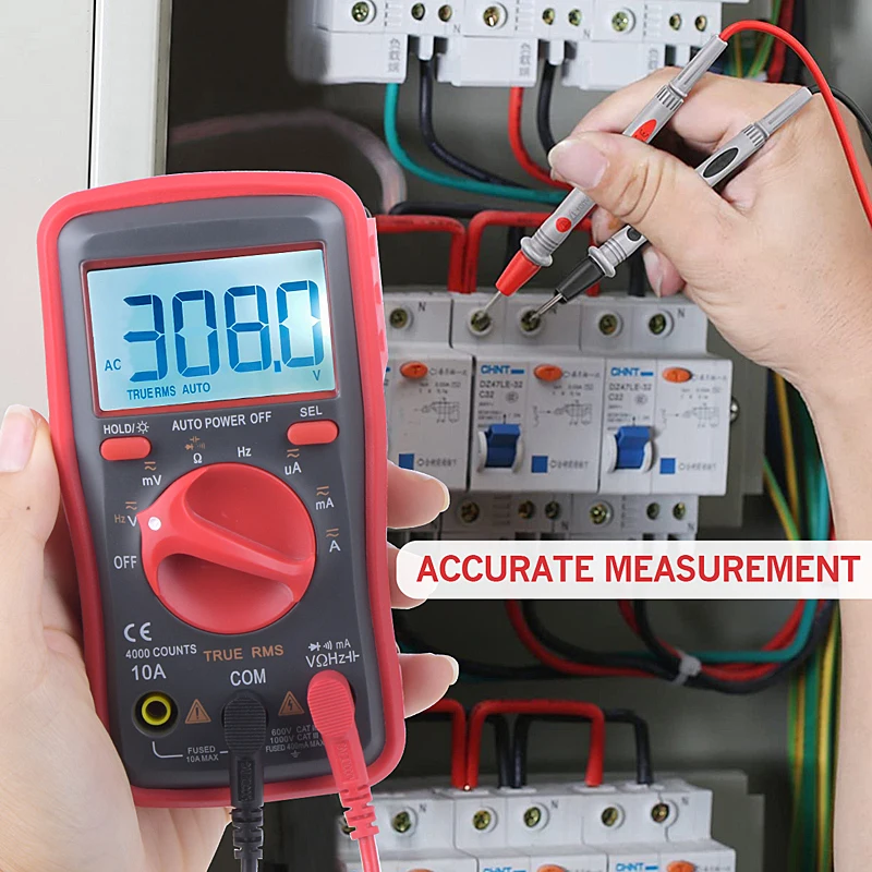 

High Precision Digital Multimeter 6000 Counts Auto Range Tester Intelligent NCV True RMS Anti-burning Universal Multimeters
