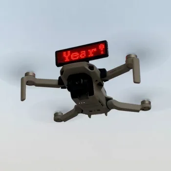 

LED Badge DIY Bracket for DJI Mavic Mini Quick Release LED Badge Stand Bracket Drone Accessories Billboard Display for Surprise