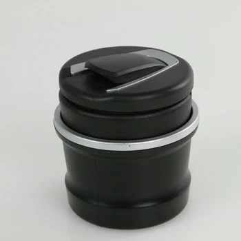 

1PC Portable Auto Car Truck LED Cigarette Smoke car Ashtray Blue LED Light Smokeless Ashtray Cigarette Holder Anti-slip Rubber