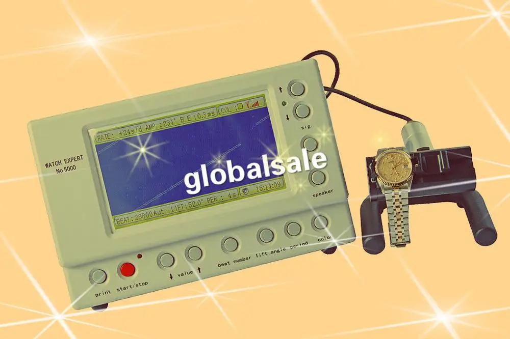 Free Shipping Mtg5000 Mechanical Watch Timing Tester Timegrapher