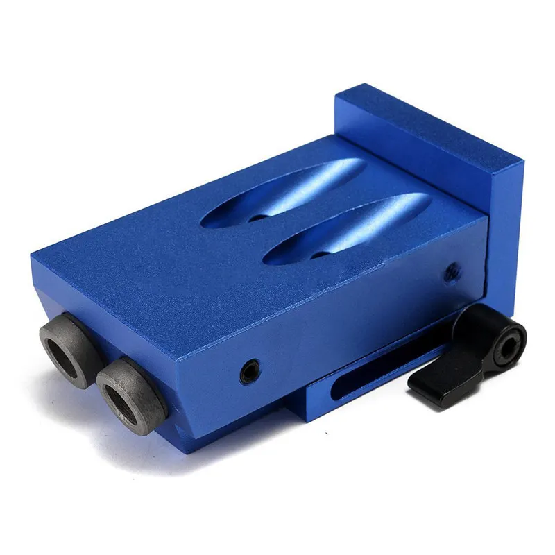 

FENGSEN Pocket Hole Jig Drill Guide Kit Woodworking Carpentry Tool Cutter Screw Plug Set