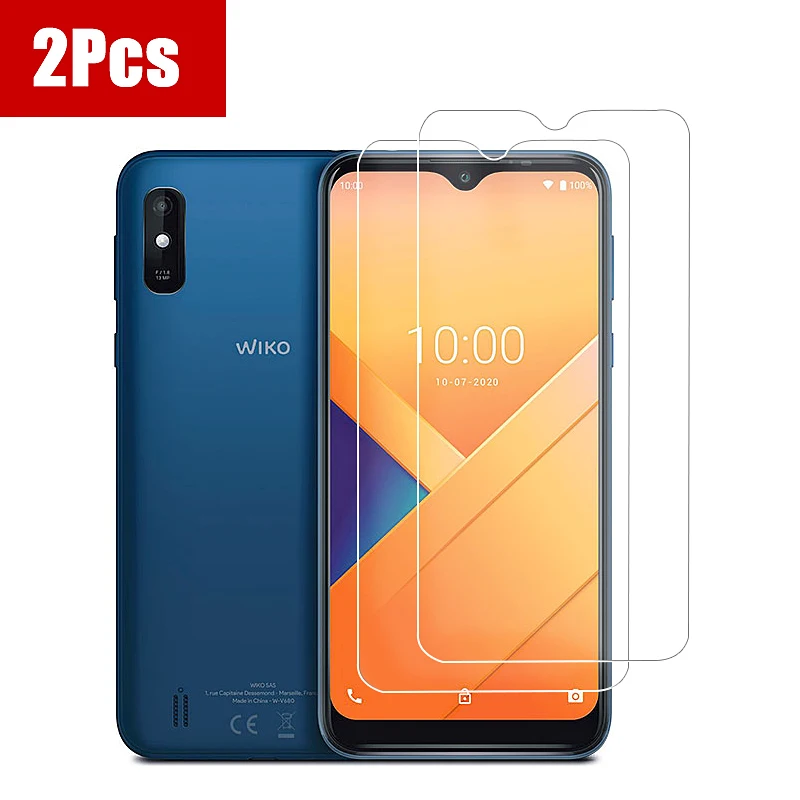 2 шт. 9H закаленное стекло для защиты экрана Wiko Y50 Y60 Y61 Y62 Y70 Y80 Y81 Lenny 3 4 5 Защитная