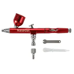 Pistolet aérographe à double Action pour décoration de gâteaux, buse 0.3mm, outil de manucure avec clé, nouveauté 2020 