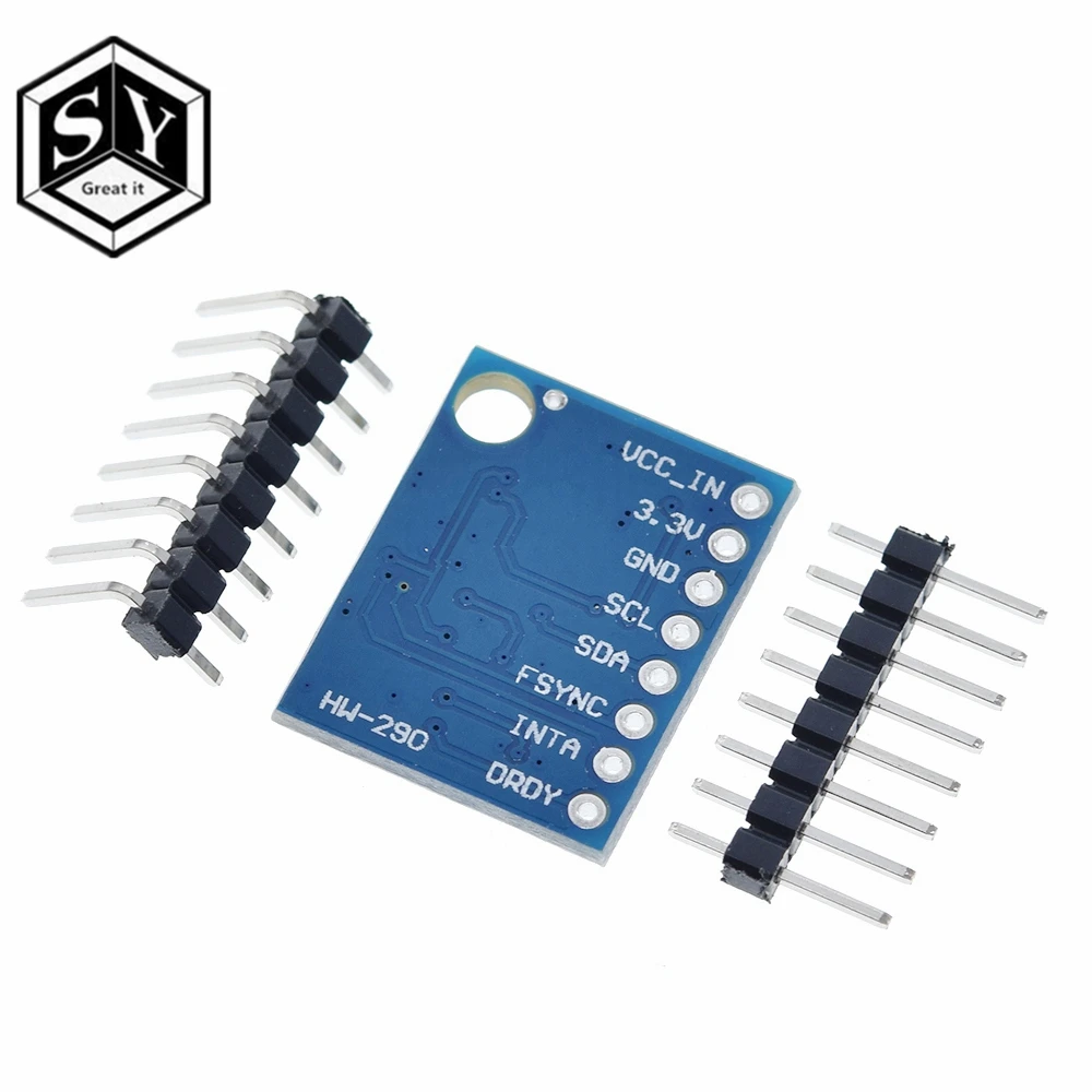 Здорово GY-87 10DOF модуль MPU6050 HMC5883L BMP180 GY87 Сенсор модуль GY87 для Arduino