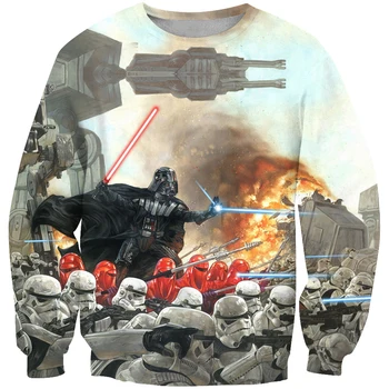 

New Star Wars Hoodies 3D Printed Sweatshirts Men Women Casual Hooded Loose Autumn Winter Coat Streetwear Jackets Hoodies