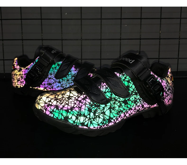 YTUK 2020 New Cycling Road Shoes Men Bike Shoes Women Nylon Sole Cycling Athletic Racing Bicycle Shoes Breathable Glow At Night