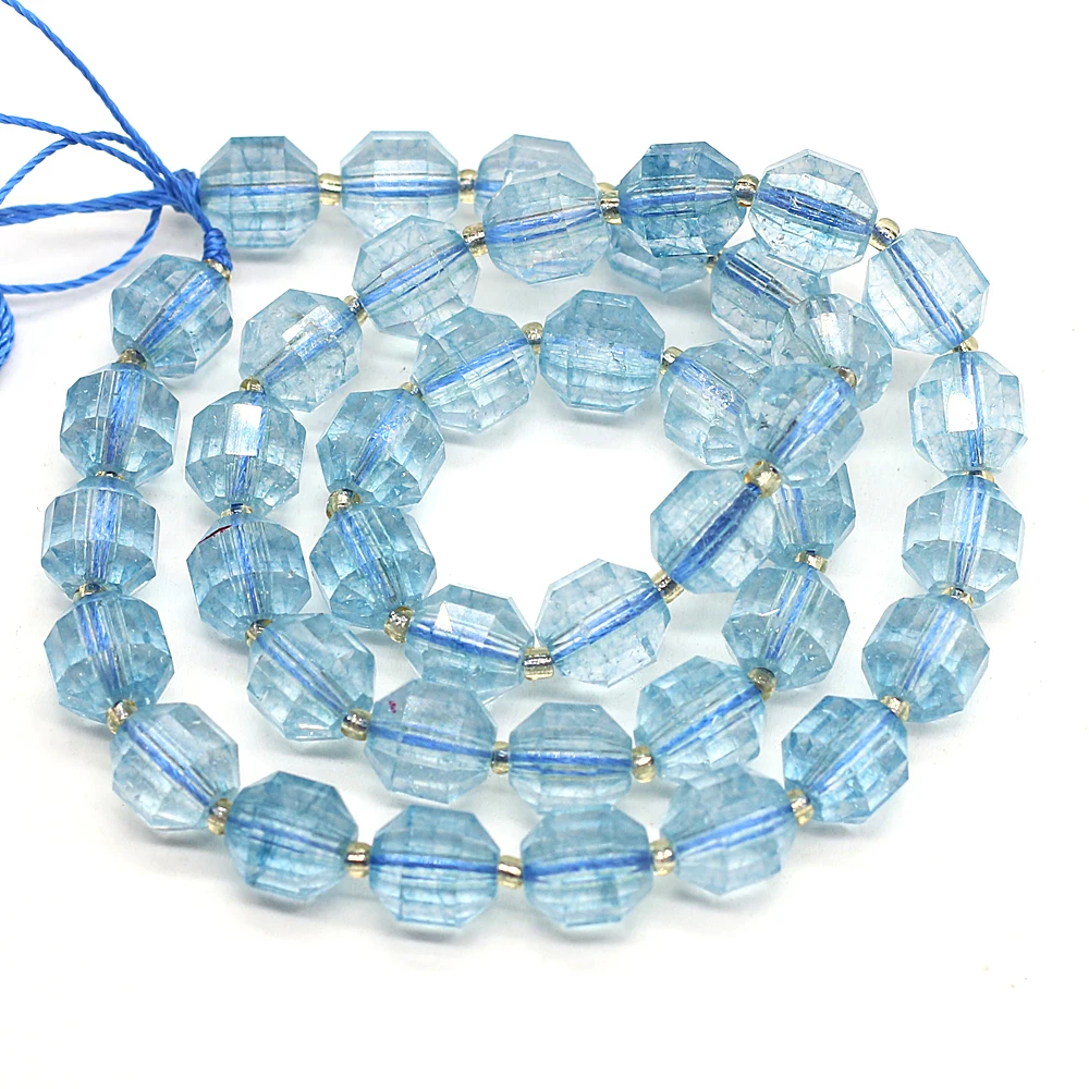 Natural Stone Bead Blue Topaz Topaz Bead Jewelry Making Blue Topaz