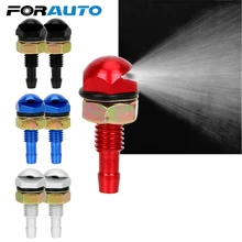 FORAUTO 2 шт Автомобильная очистка Веерообразный передний лобовое стекло распылитель воды Омыватель Универсальный капот Авто очиститель струйная насадка