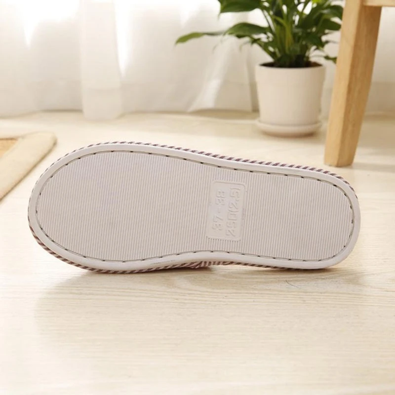 Men Home Non-slip Slippers Couple Autumn Home Open-toes Style Slippers Home Slippers for Men Casual Male Outside Walking Shoes