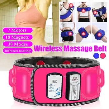 

Wireless Electric Slimming Belt Lose Weight Fitness Massage X7 Times Sway Vibration Abdominal Belly Muscle Waist Trainer 38 mode