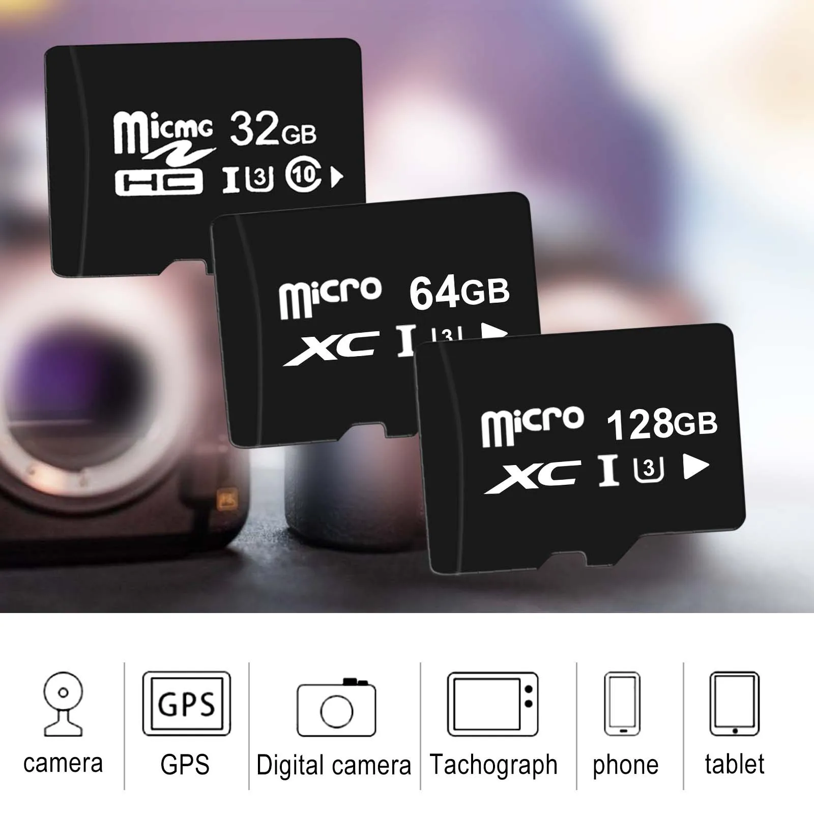 32G/64G/128G micro sd карта SDHC TF флэш micro sd карта памяти Быстрый класс 10 micro sd 128 Гб 64 ГБ 32 ГБ