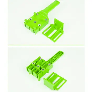 

Handheld Woodworking Doweling Jig Drill Guide Wood Dowel Drilling Hole Saw 72XD