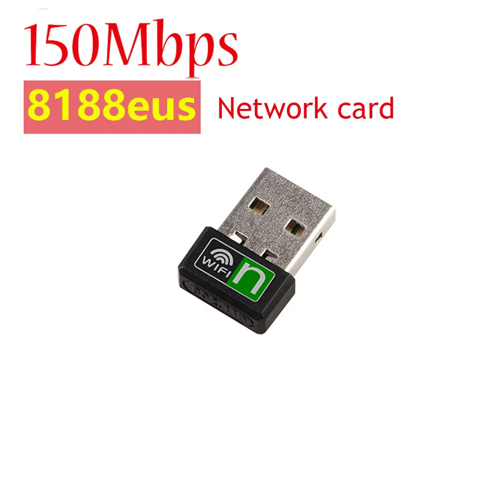CHANEVE беспроводной N USB Wifi адаптер 150 Мбит/с wifi ключ 2,4 ГГц беспроводной мини Realtek RTL8188eus чипсет для записи вождения