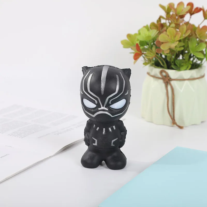 Cute Squishy Slow Rising Toys Marvel Figure Squishy Heroes Captain Hulk ant-man Iron man Squeeze Antistress Soft Kids Toys