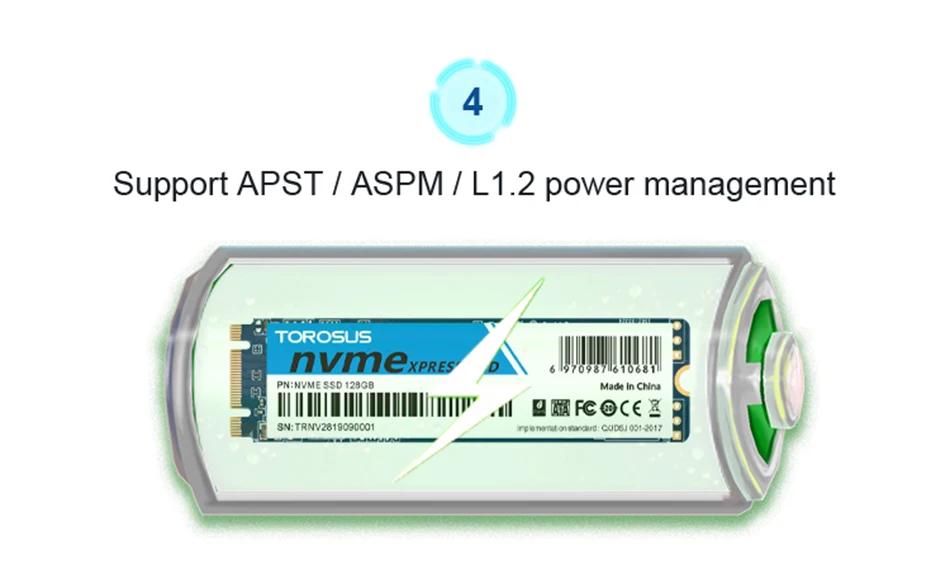 TOROSUS M2 SSD 128 ГБ 256 512 1 ТБ SSD NVME M.2 PCIe Внутренний твердотельный накопитель диски для ноутбуков