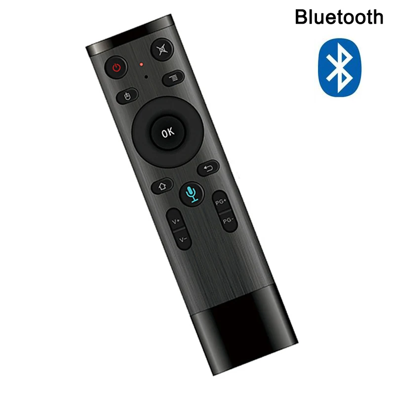 Bluetooth/2,4 ГГц wifi голосовое дистанционное управление воздушная мышь с usb-приемником для смарт-ТВ на андроид коробка IP tv NC99 - Цвет: Bluetooth