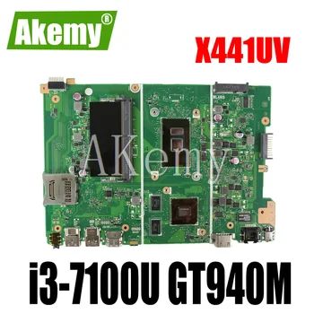 

Akemy For Asus X441UV X441U F441U A441U X441UR Laotop Mainboard X441UV Motherboard with i3-7100U GT940M