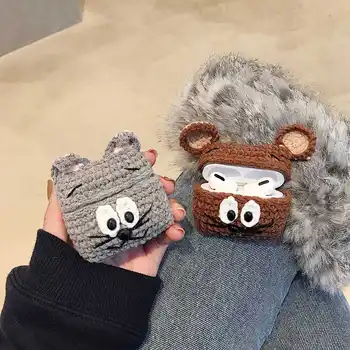 

Knitting Case For Airpods Pro Case Funda Coque On For Airpod 3 Cover Silicone Earphone Accessories For Airpot Airpord Pro Case