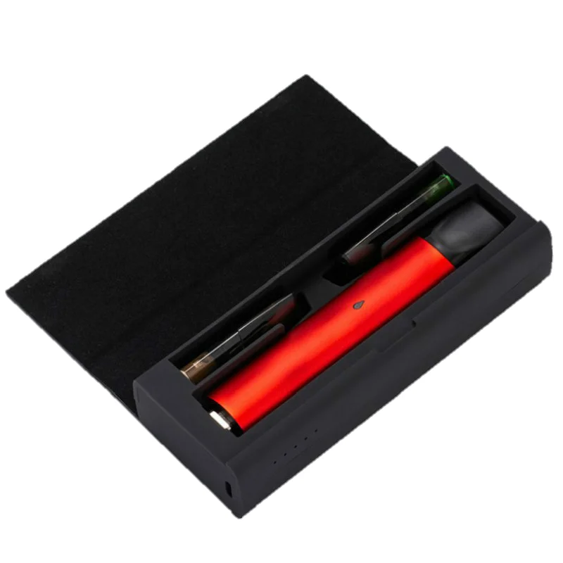 Relx Vape Чехол для зарядки 1450 мАч портативный Relx power Bank картриджи коробка для хранения Vape аксессуары - Цвет: Черный