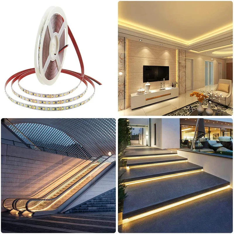 Hohe CRI 95 LED-Streifen, 12 V, für Zimmer, 24 V, Weiß, Kaltweiß, Warmweiß, Naturweiß, CCT-LED-Streifen, 5 m, 600 LEDs – Detail 13