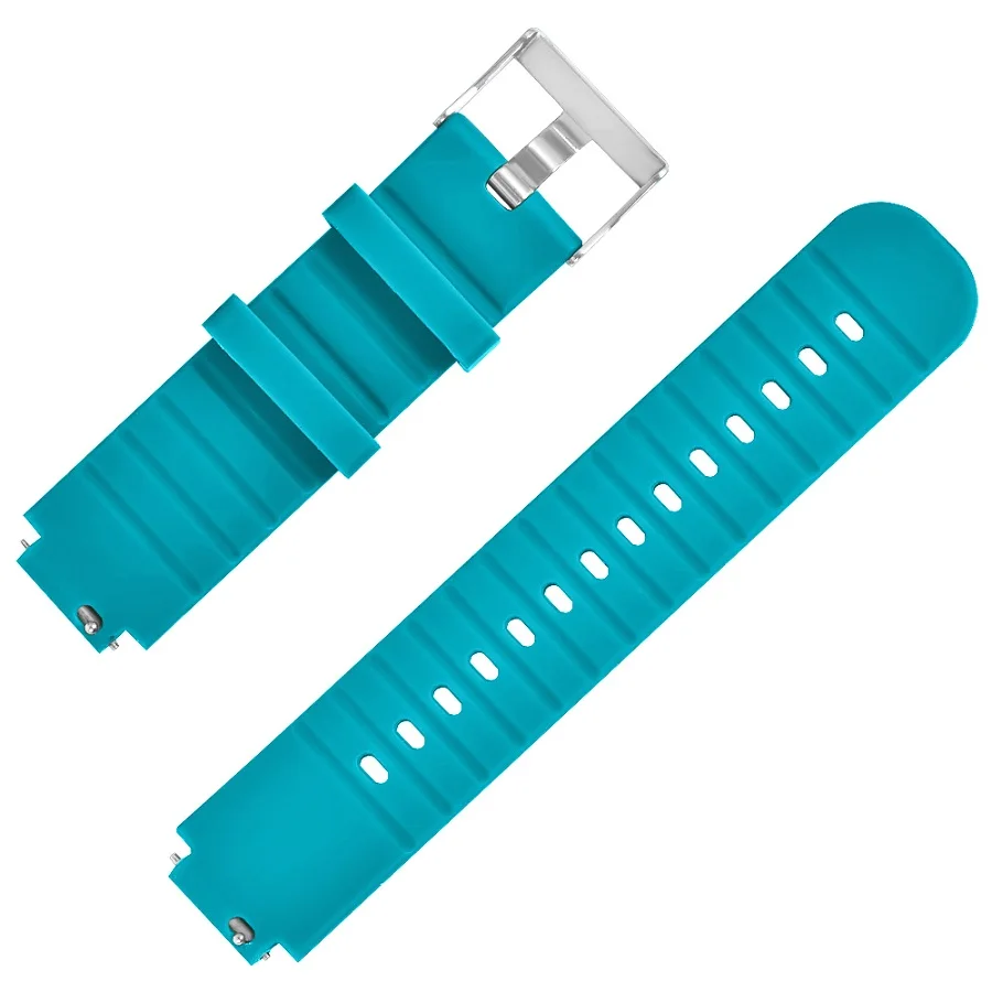 Смарт часы браслет ремешок для Amazfit 2 A1807 часы силиконовый браслет для Huami Amazfit A1807 Verge 2 - Цвет: blue