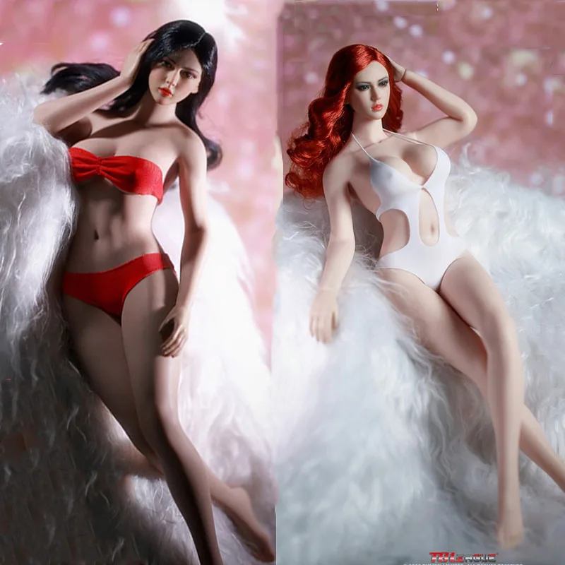 1/6 TBLeague PLLB2020-S43/S42 Suntan/Pale skin With head carving For European American Female Body Big Bust Figure