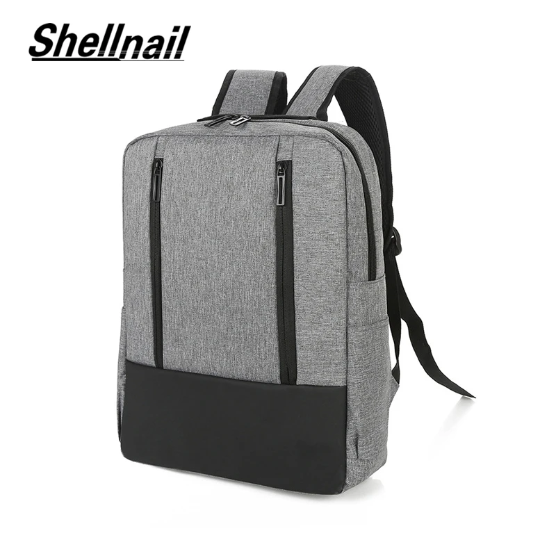 Shellnail рюкзак с защитой от кражи 15,6 дюймов мужской рюкзак для ноутбука с зарядкой через usb Школьная Сумка водонепроницаемая дорожная сумка школьные рюкзаки