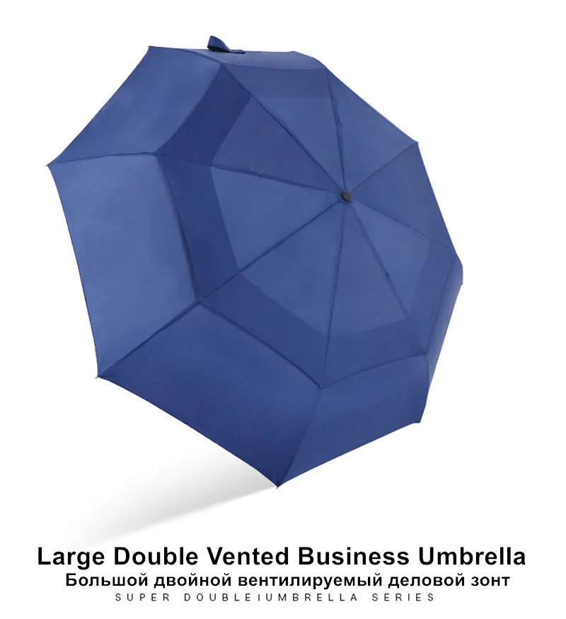 1-2 человека, полностью автоматический складной зонт от дождя, Женский авто, большой, роскошный, крепкий каркас, ветрозащитные зонты для мужчин, зонтик от дождя