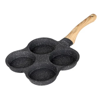 

Four-hole Frying Pot Pan Thickened Omelet Pan Non-stick Egg Pancake Steak Pan Cooking Egg Ham Pans Breakfast Maker
