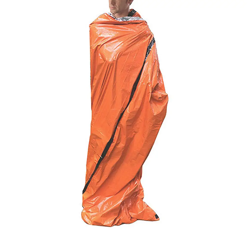 

Outdoor Life Emergency Sleeping Bag Thermal Keep Warm Waterproof Survival Gear