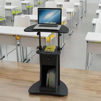 

Podium podium welcome table teacher classroom table meeting chair mobile lifting stand