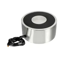 Uxcell 80 мм x 38 мм DC24V 100 кг/220.5LB сосать диск электромагнитный Электрический подъемник с использованием электромагнита