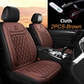 2pcs brown-cloth